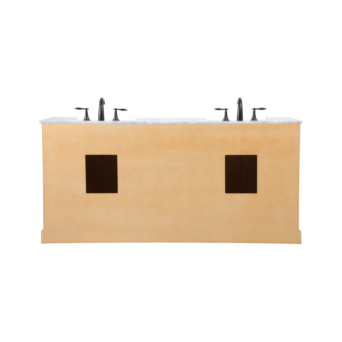 Franklin 72 X 22 X 35 inch Natural Wood Bathroom Vanity Cabinet