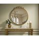 Naomi 25.6 X 24 inch Antique Brass Mirror