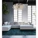 Vera 38 Light 23 inch Chrome Pendant Ceiling Light