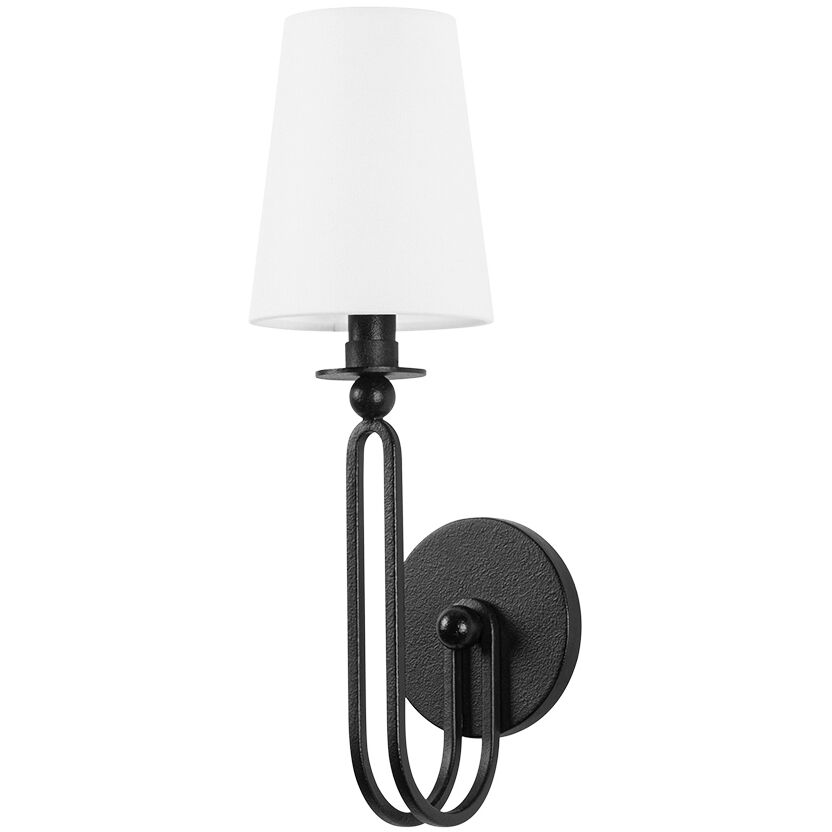 Valor 1 Light 5 inch Forged Iron Wall Sconce Wall Light