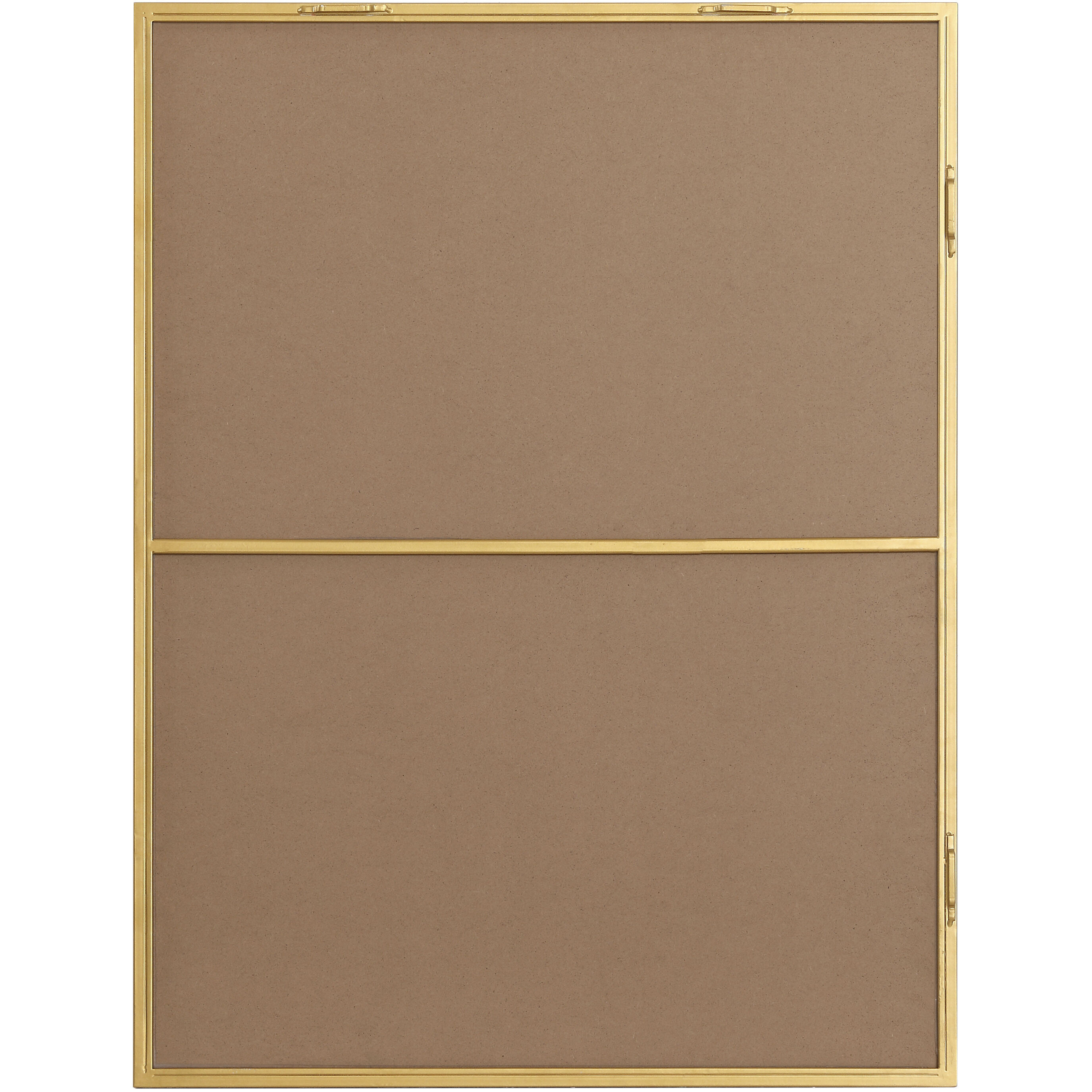 Monet 36 X 27 inch Brass Wall Mirror