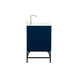 Eugene 48 X 22 X 34 inch Blue Vanity Sink Set