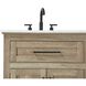 Remington 60 X 35 inch Natural Oak Bathroom Vanity Cabinet