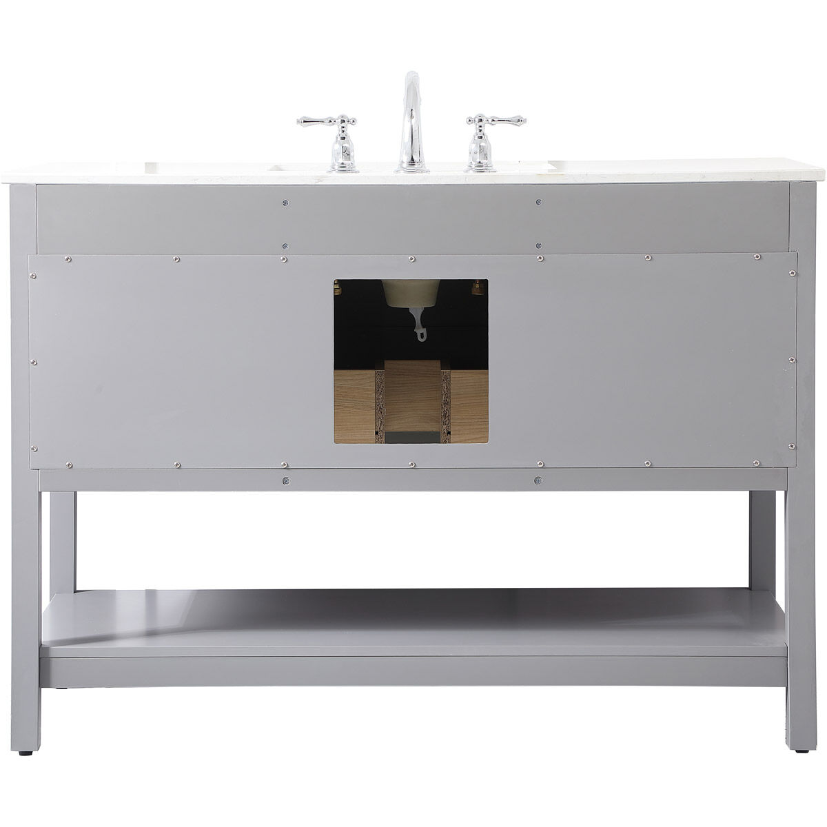 Sinclaire 48 X 22 X 34 inch Gray Vanity Sink Set
