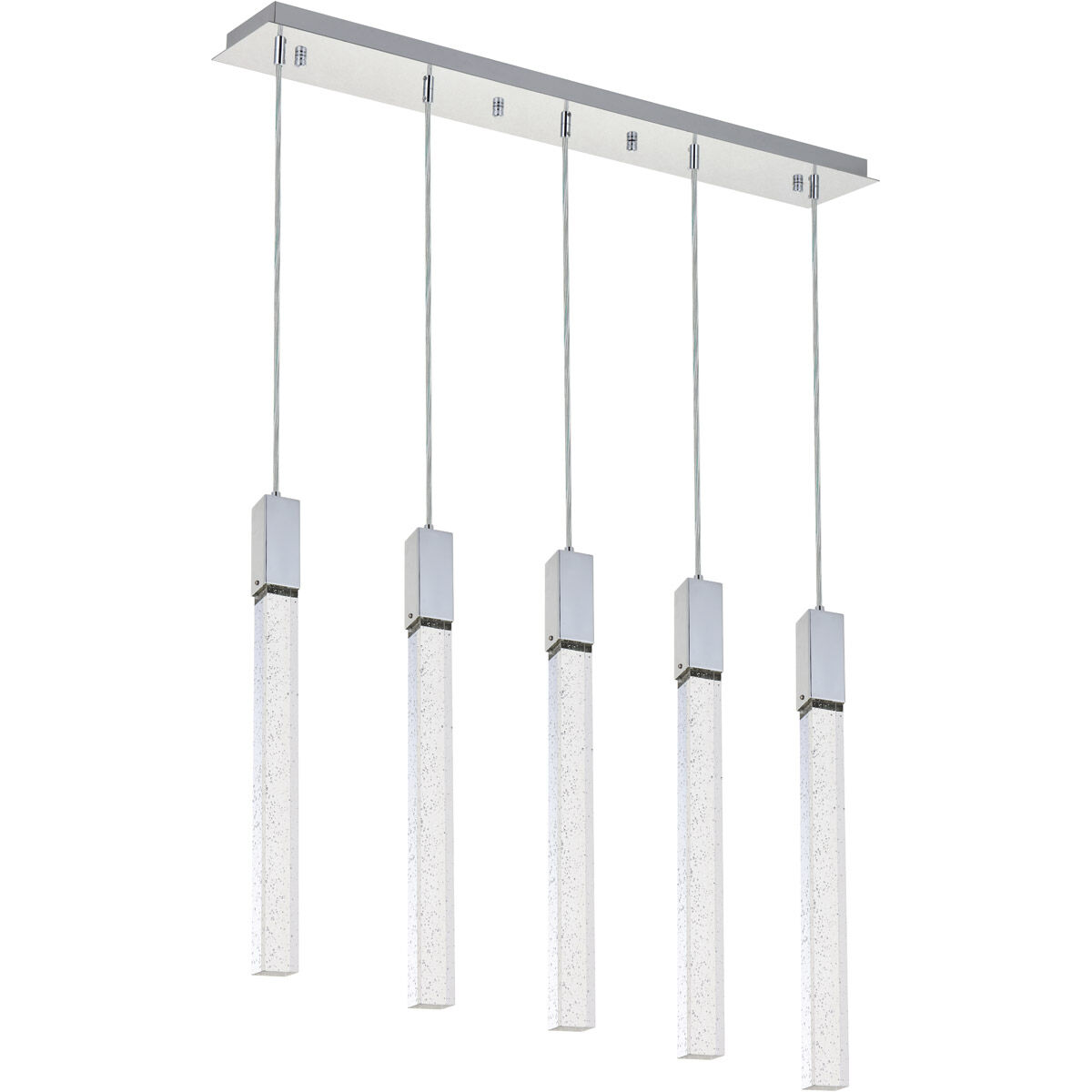 Weston 5 Light 36 inch Chrome Pendant Ceiling Light