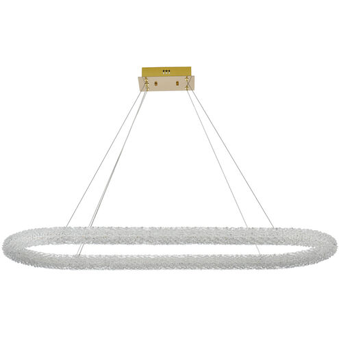 Bowen 1 Light 20 inch Satin Gold Chandelier Ceiling Light