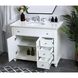 Otto 42 X 21 X 35 inch Antique White Vanity Sink Set