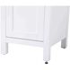 Irene White Bathroom Storage Cabinet