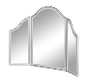 Contempo 37 X 24 inch Silver Paint Dressing Mirror