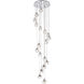 Eren 18 Light 15 inch Chrome Pendant Ceiling Light