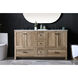 Soma 60 X 19 X 34 inch Natural Oak Vanity Sink Set