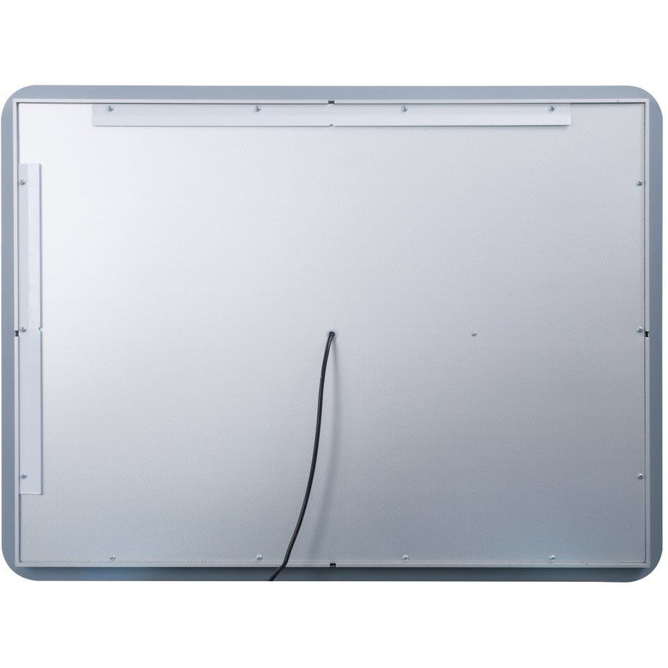 Genesis 36 X 27 inch Glossy White LED Mirror