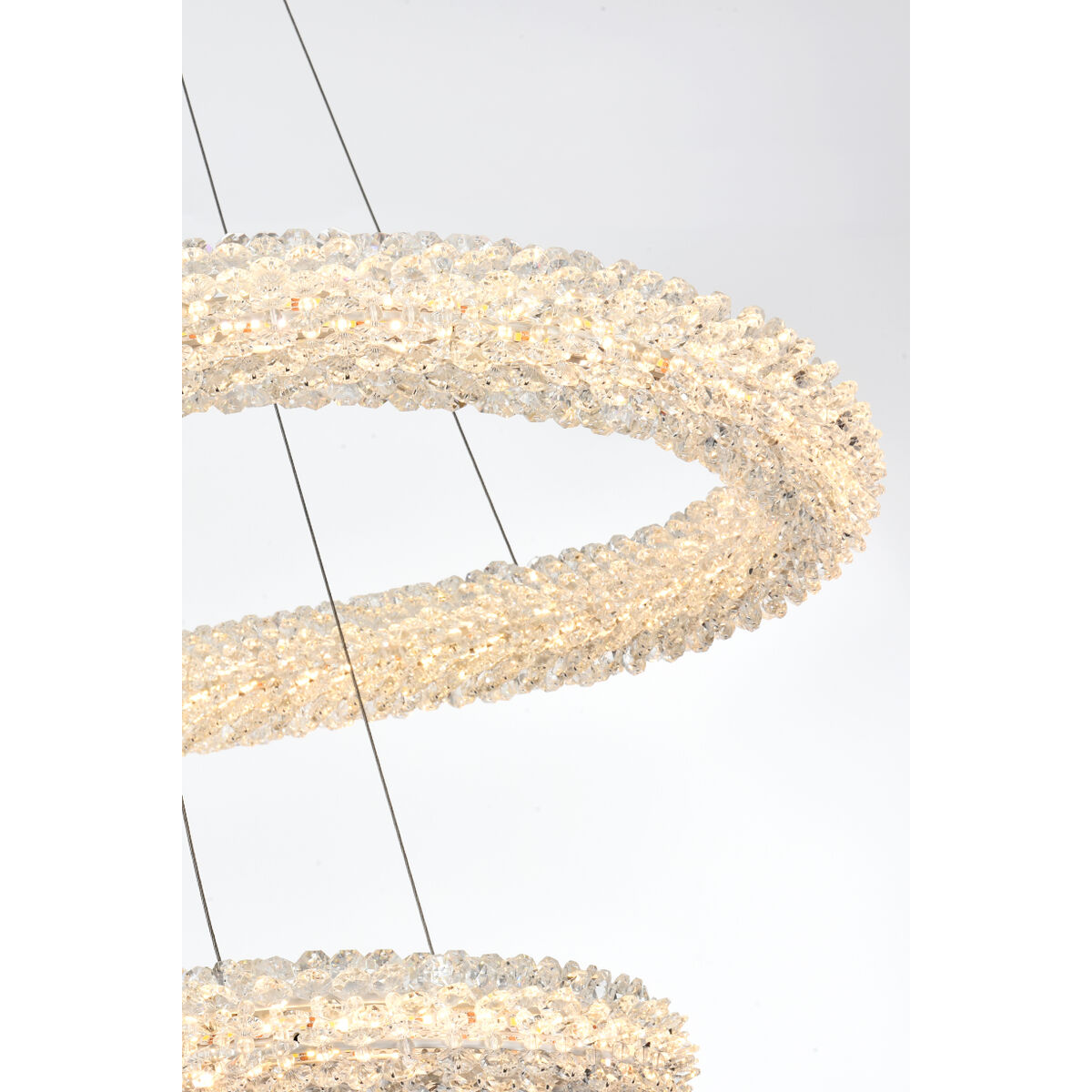 Bowen 2 Light 18 inch Satin Gold Chandelier Ceiling Light