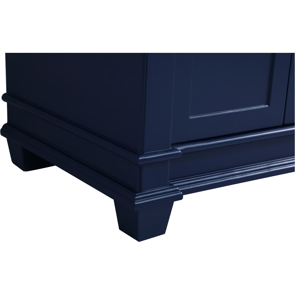 Wesley 42 X 21.5 X 35 inch Blue Vanity Sink Set