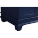 Wesley 42 X 22 X 35 inch Blue Vanity Sink Set