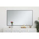 Monet 60 X 36 inch Black Wall Mirror