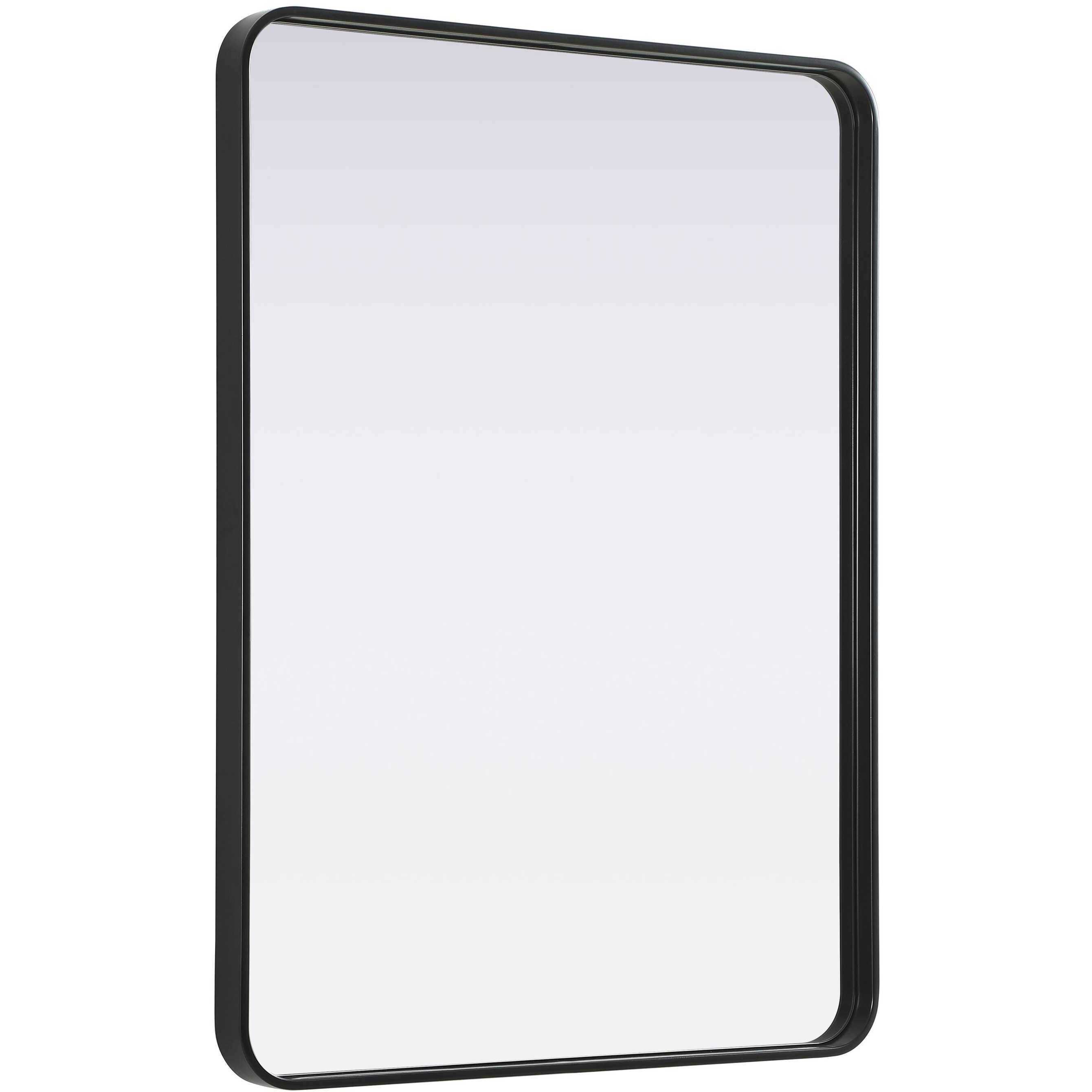 Remy 40 X 30 inch Black Mirror