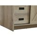 Austin 54 X 34 inch Natural Oak Bathroom Vanity Cabinet