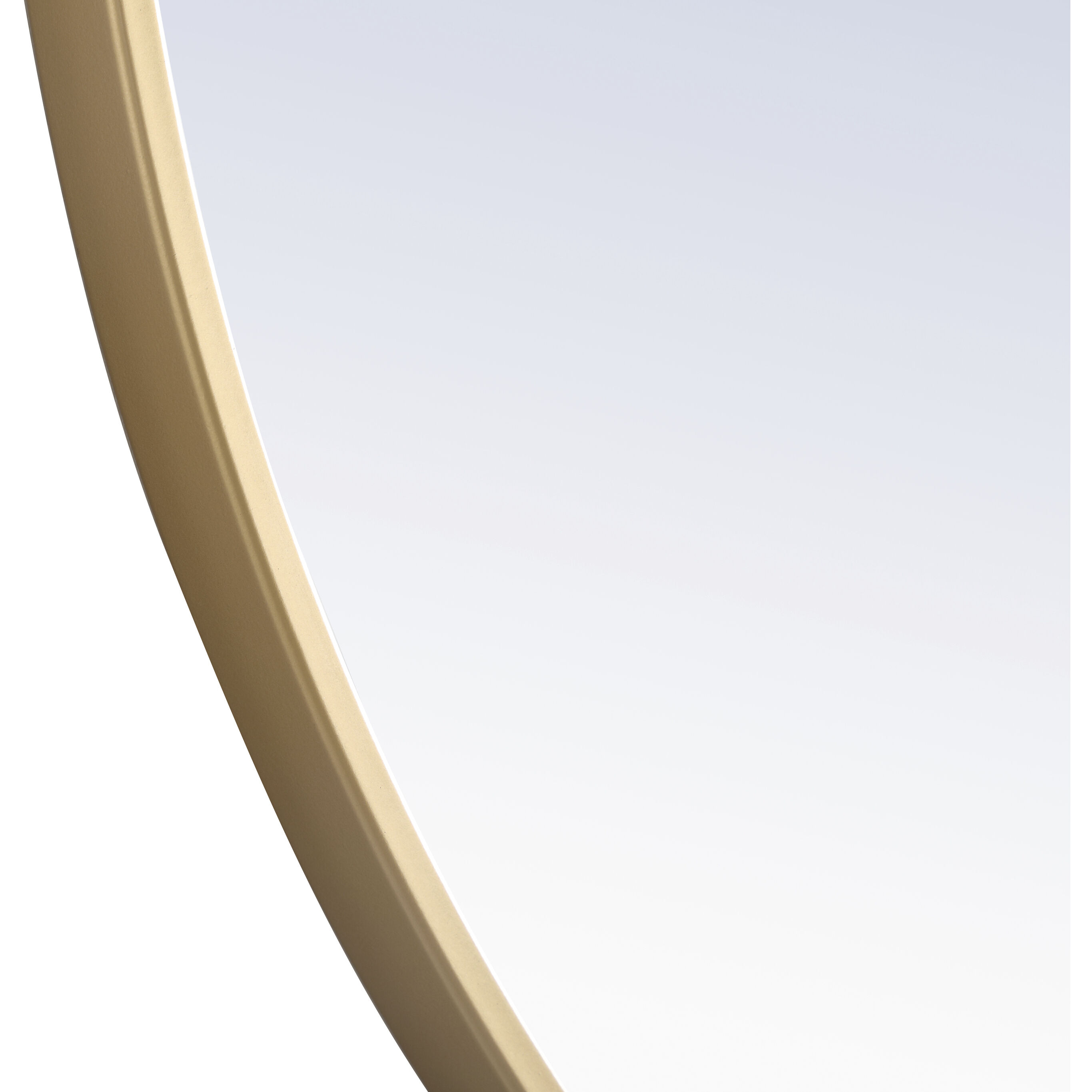Eternity 28 X 28 inch Brass Wall Mirror