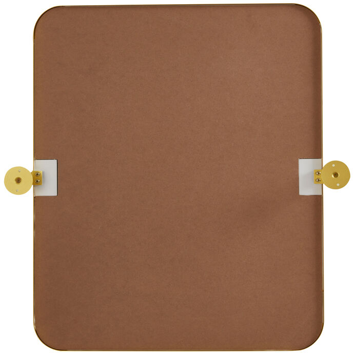 Everly 24 X 20 inch Gold Mirror