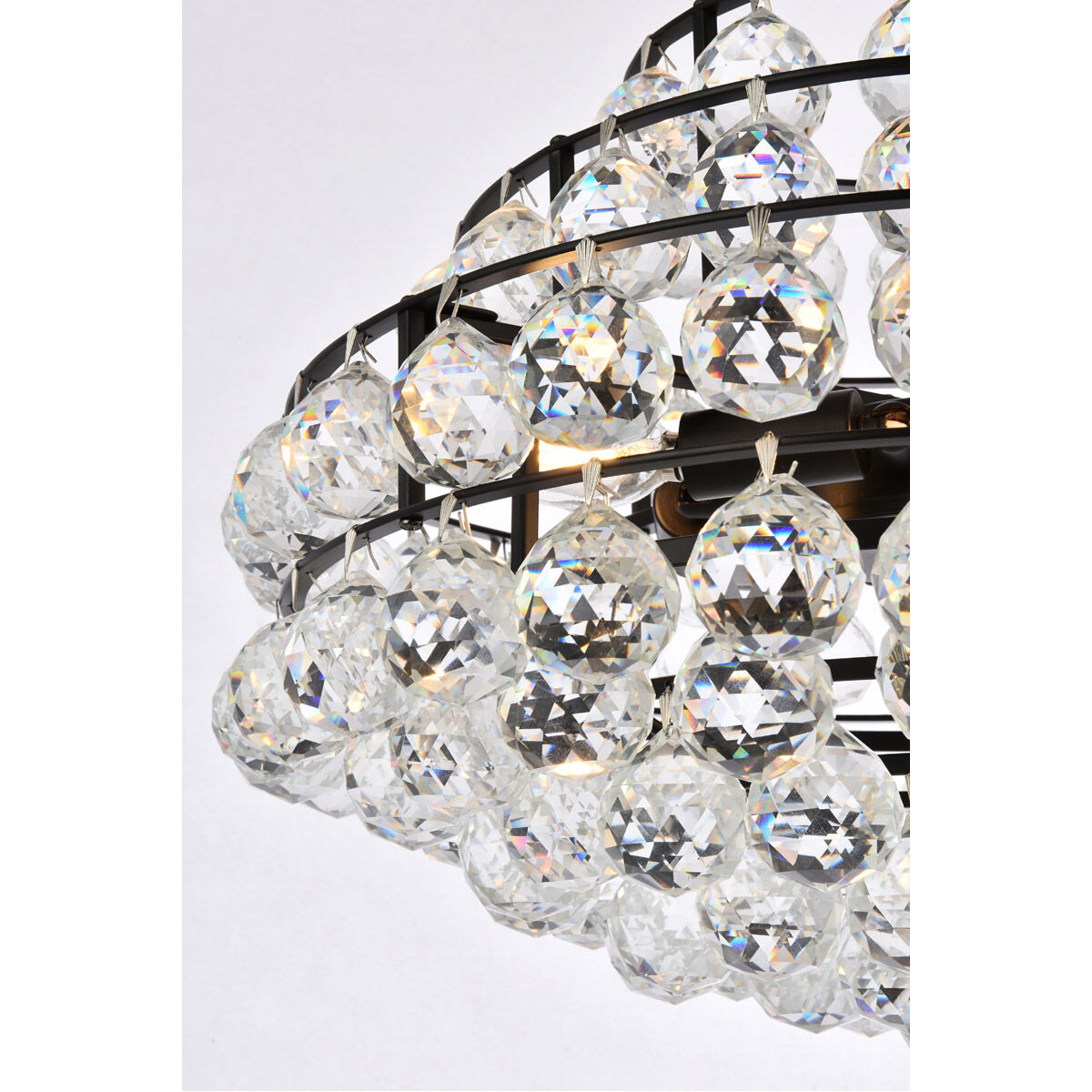 Savannah 5 Light 18 inch Black Pendant Ceiling Light