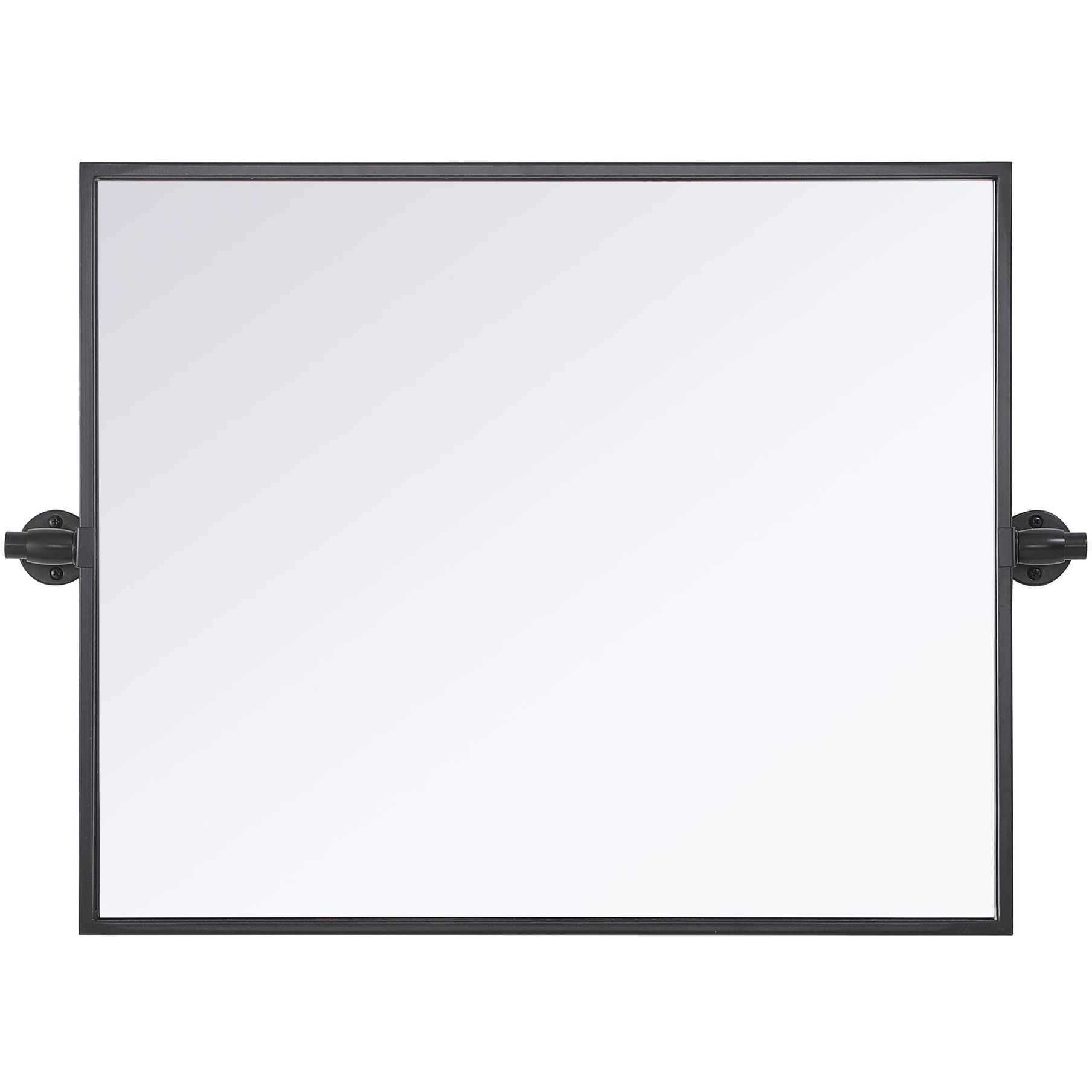 Amoura 24 X 20 inch Black Mirror