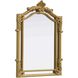 Madeline 36 X 25.5 inch Gold Leaf Mirror
