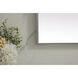 Eternity 36 X 24 inch Silver Mirror in 24 x 36