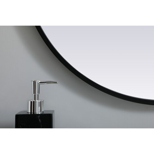 Asha 30 X 24 inch Black Mirror in 24 x 30