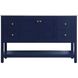 Theo 54 X 34 inch Blue Bathroom Vanity Cabinet