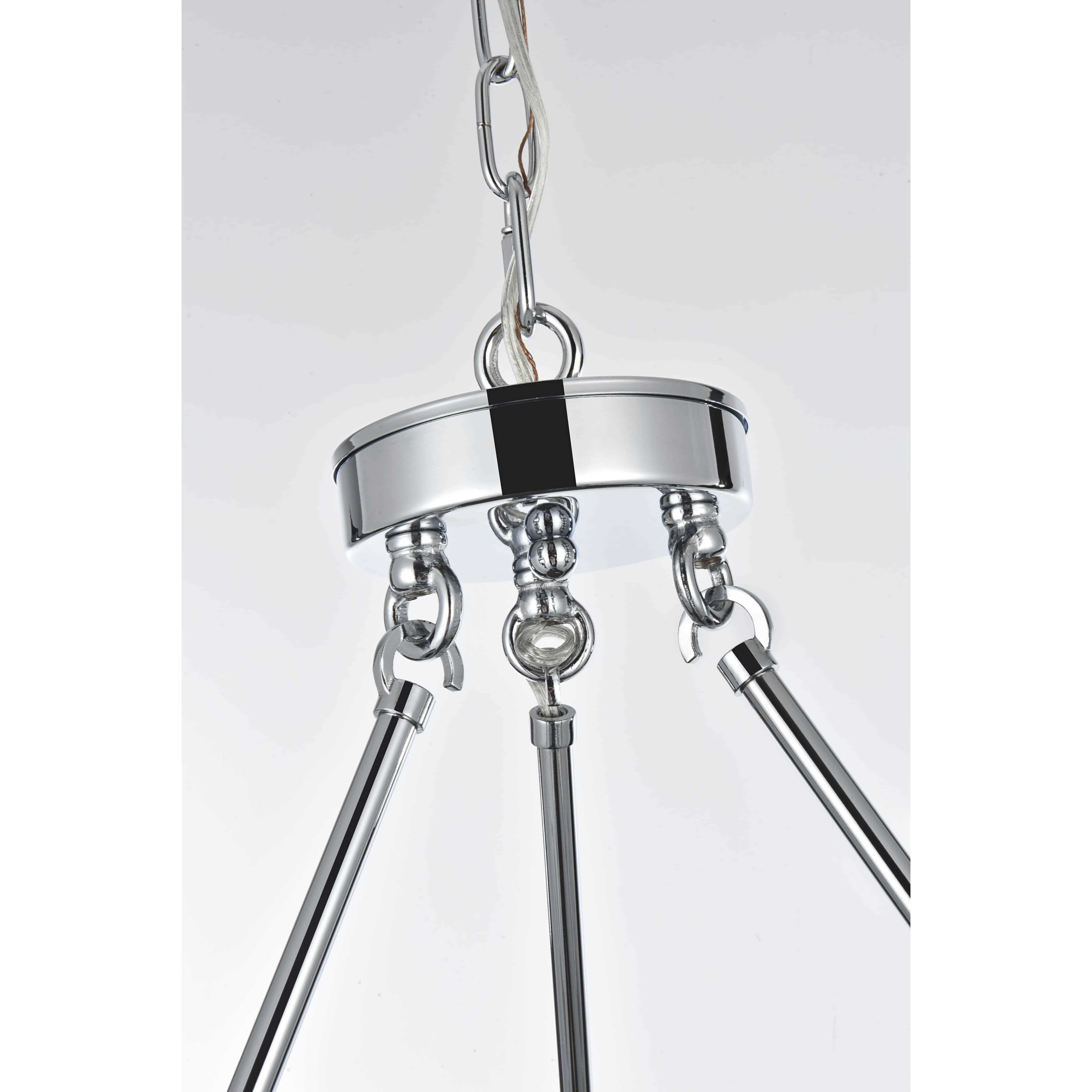 Cadence 6 Light 26 inch Chrome Chandelier Ceiling Light