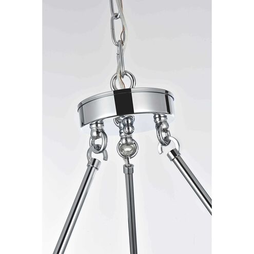 Cadence 6 Light 26 inch Chrome Chandelier Ceiling Light