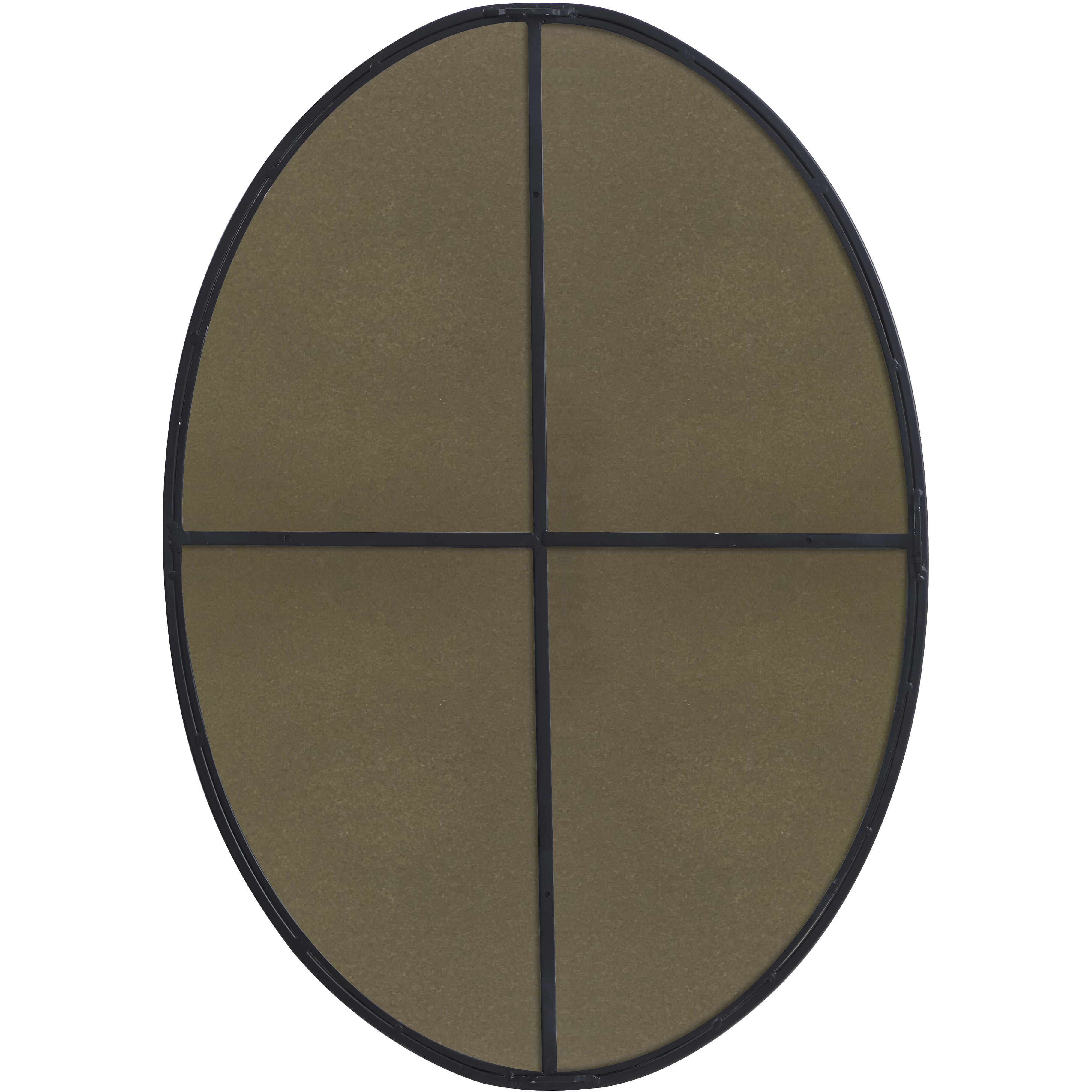 Eternity 34 X 24 inch Black Wall Mirror