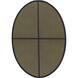 Eternity 34 X 24 inch Black Wall Mirror