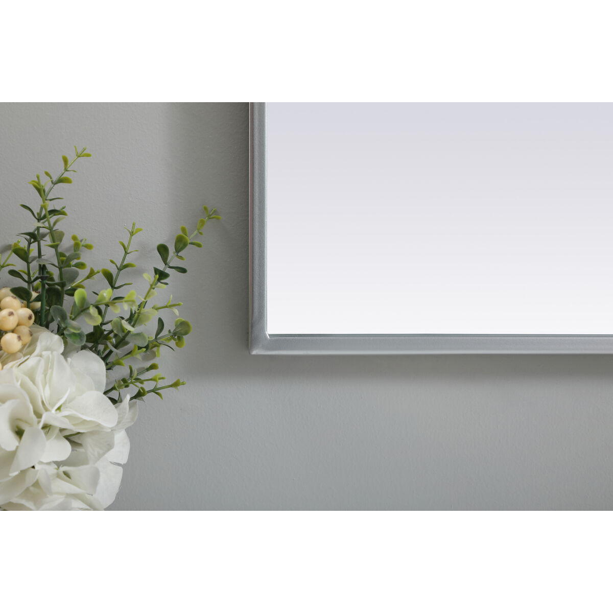 Ayra 36 X 36 inch Silver Mirror