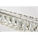 Monroe LED 48 inch Chrome Chandelier Ceiling Light