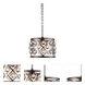 Madison 3 Light 12 inch Polished Nickel Pendant Ceiling Light, Urban Classic
