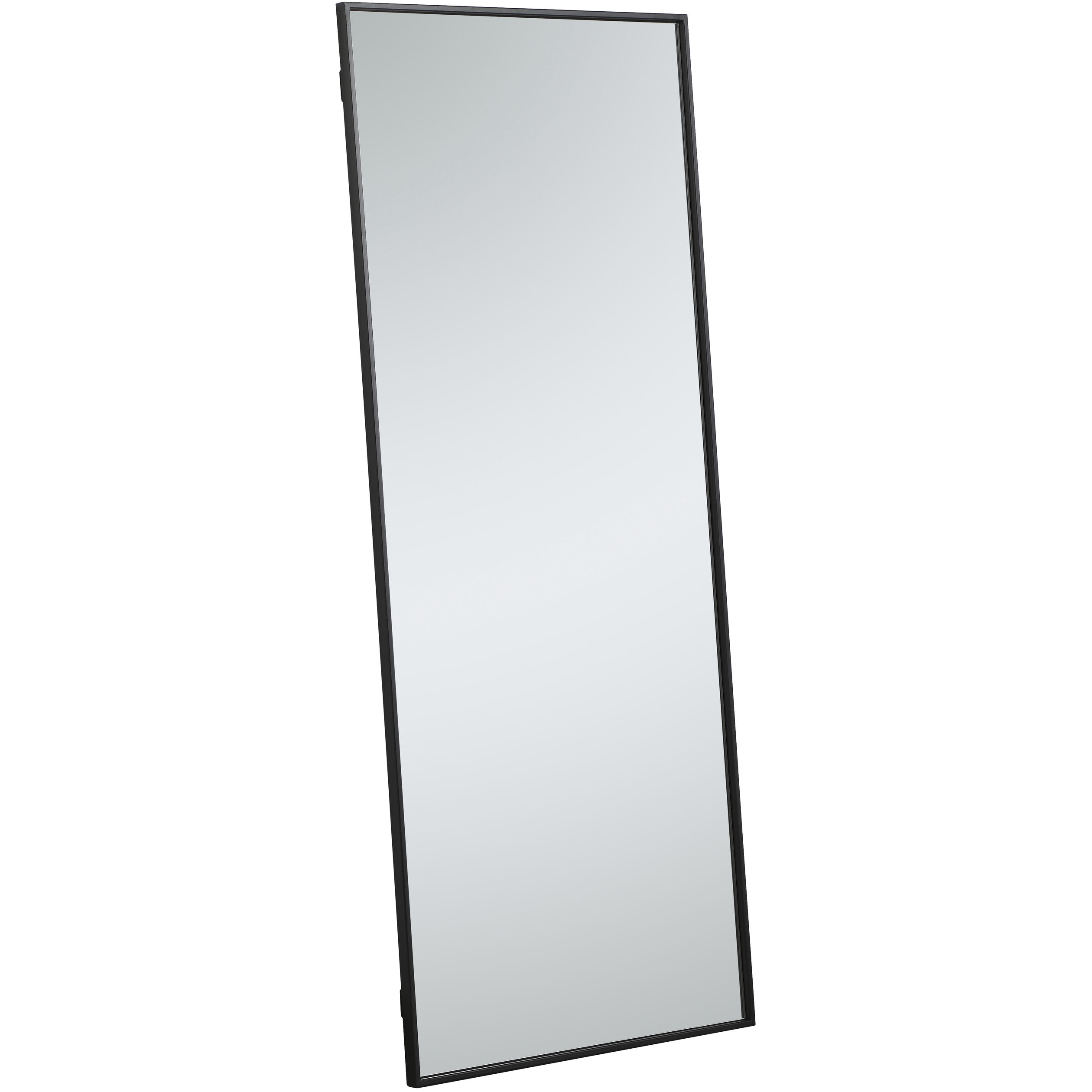 Monet 60 X 24 inch Black Wall Mirror