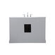 Franklin 48 X 22 X 35 inch Grey Bathroom Vanity Cabinet