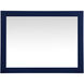 Aqua 36 X 27 inch Blue Vanity Mirror