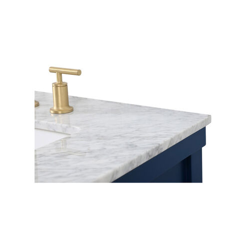 Clement 72 X 22 X 34 inch Blue Bathroom Vanity Cabinet