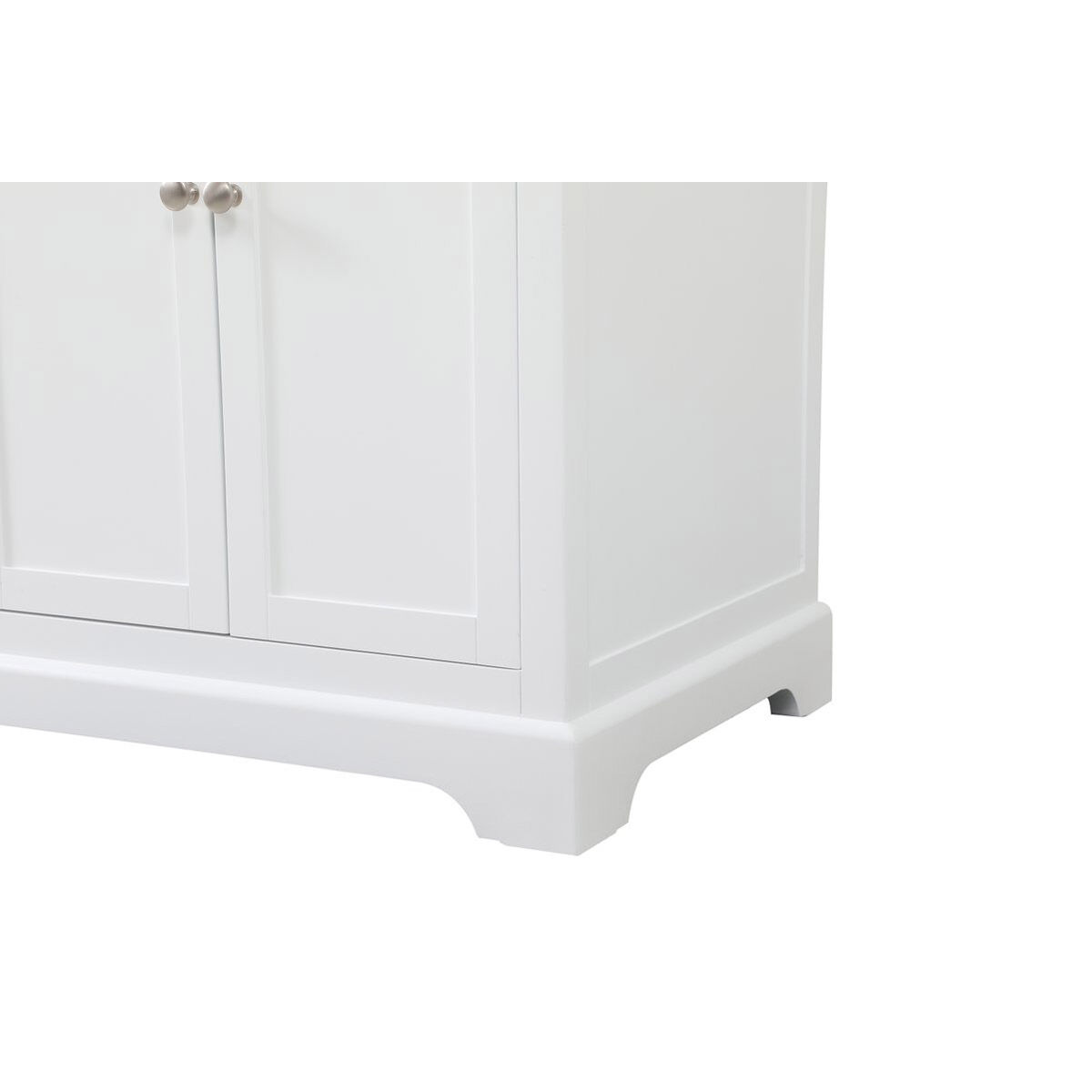 Franklin 60 X 22 X 34.75 inch White Bathroom Vanity Cabinet