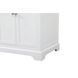 Franklin 60 X 22 X 35 inch White Bathroom Vanity Cabinet