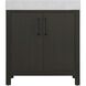 Nathan 30 X 34 inch Mocha Brown Bathroom Vanity Cabinet