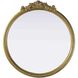 Naomi 25.6 X 24 inch Antique Brass Mirror