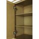 Chase Linen Oak Bathroom Storage Cabinet