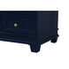 Wesley 60 X 22 X 35 inch Blue Vanity Sink Set
