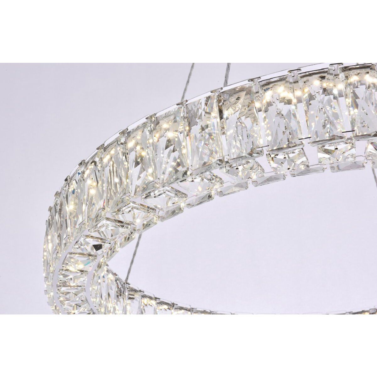 Monroe 1 Light 26 inch Chrome Pendant Ceiling Light