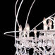 Geneva 18 Light 44 inch Polished Nickel Pendant Ceiling Light in Clear, Urban Classic