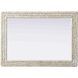 Marlowe 42 X 30 inch Linen White Mirror